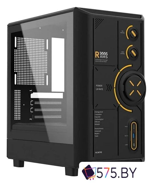 Корпус ALSEYE RAMS 2.0 240 (черный) в магазине 575.by