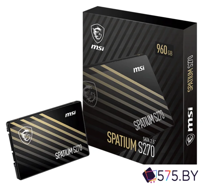 SSD MSI Spatium S270 960GB S78-440P130-P83 в магазине 575.by