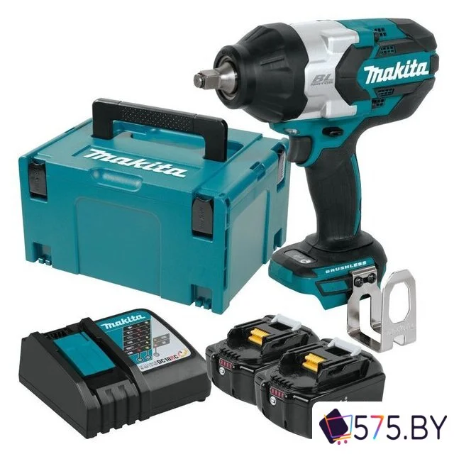 Гайковерт Makita DTW1002RTJ (с 2-мя АКБ, кейс) в магазине 575.by