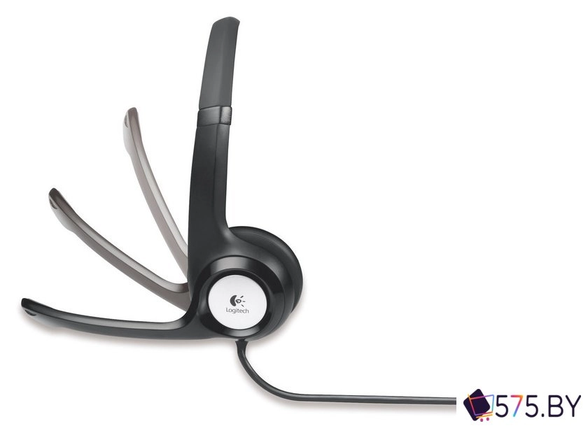Офисная гарнитура Logitech H390 (черный) в магазине 575.by