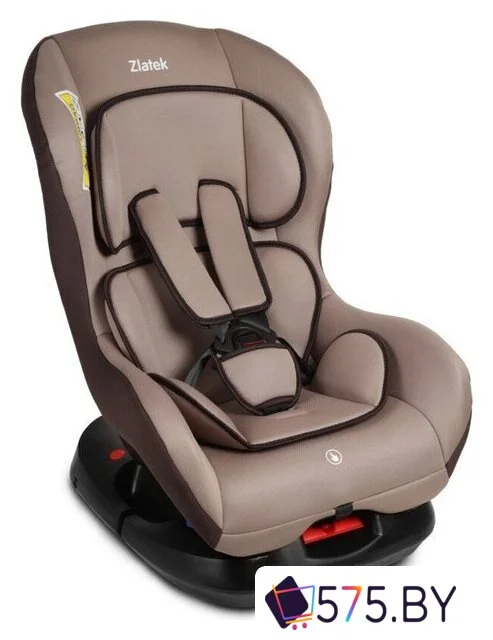 Детское автокресло Zlatek Галеон Lux KRES4007 (светло-коричневый) в магазине 575.by