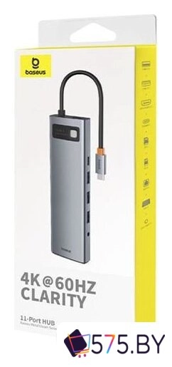Док-станция Baseus Metal Gleam Series 11-Port Hub B00030709811-00 в магазине 575.by