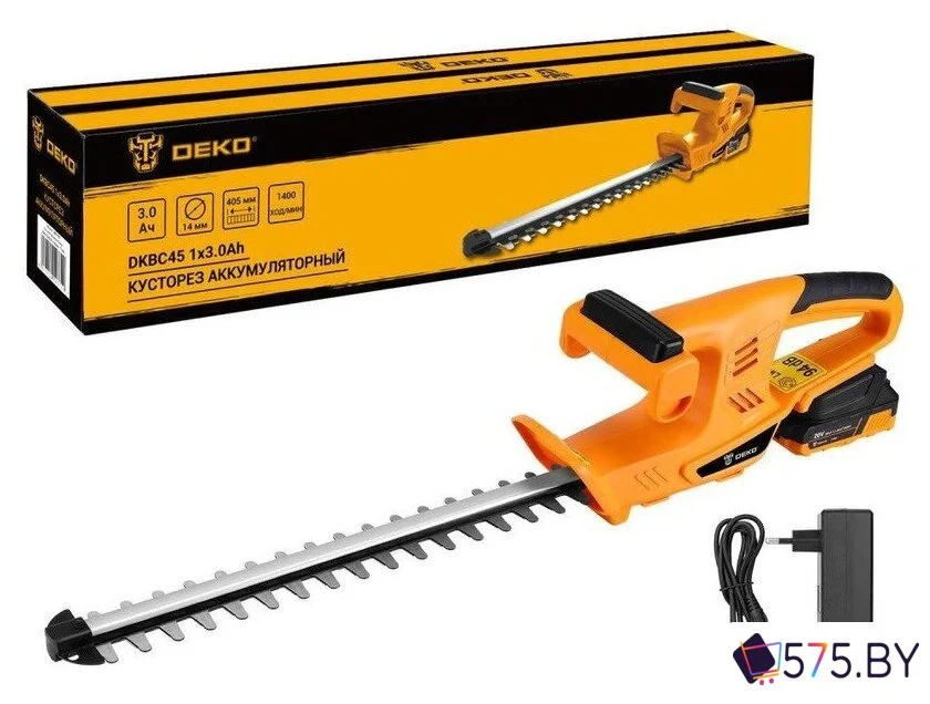 Кусторез Deko DKBC45 065-1252 (с 1-им АКБ) в магазине 575.by
