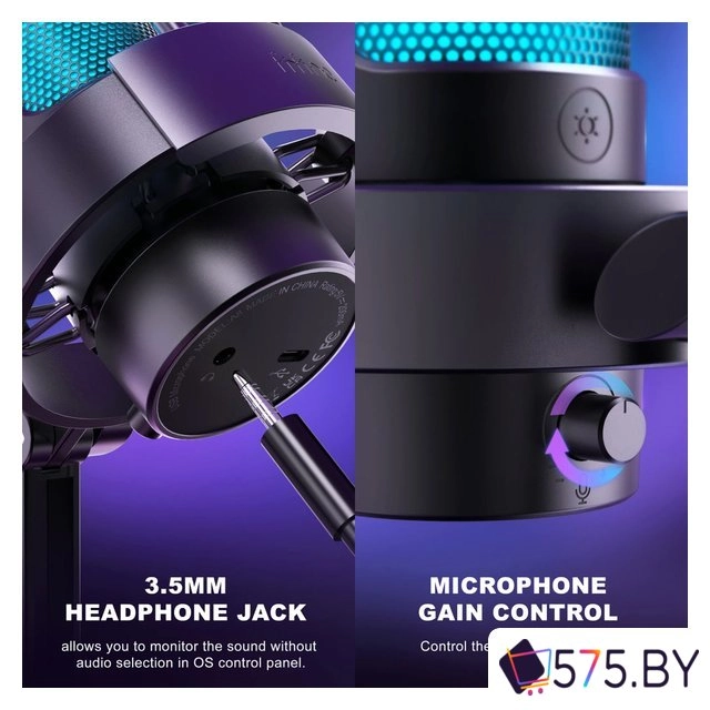 Проводной микрофон FIFINE A8 (черный) в магазине 575.by