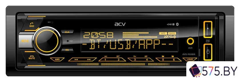 USB-магнитола ACV AVS-950BM в магазине 575.by