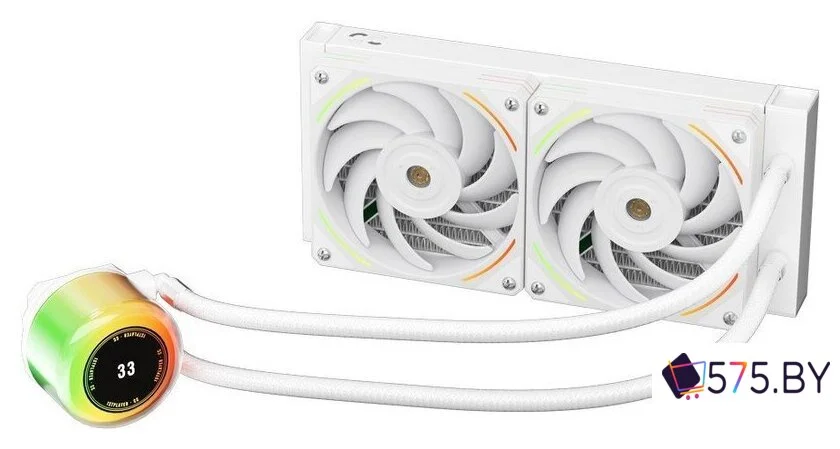 Система жидкостного охлаждения для процессора 1stPlayer CC 240 (белый) в магазине 575.by