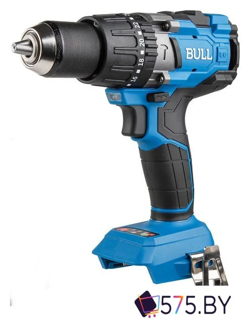 Ударная дрель-шуруповерт Bull SR 1805 (с 2-мя АКБ 4 Ah, кейс) в магазине 575.by