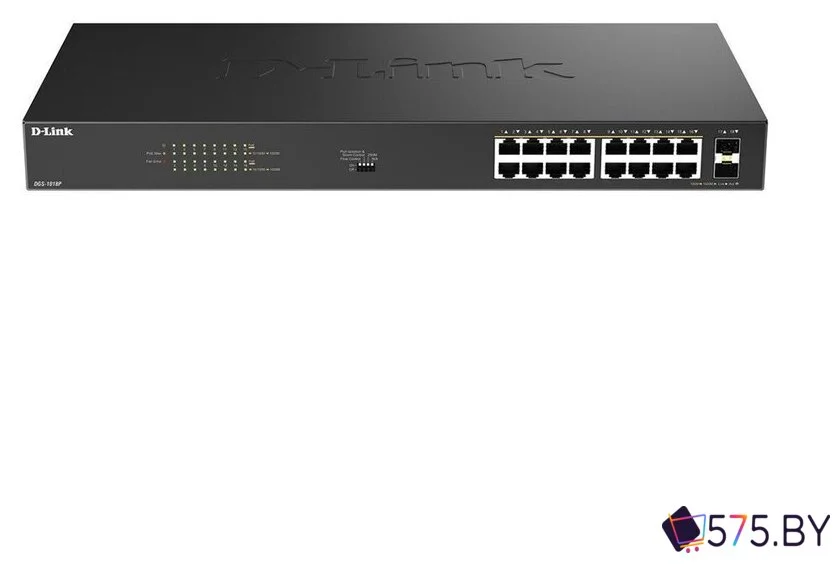 Неуправляемый коммутатор D-Link DGS-1018P/B1A в магазине 575.by