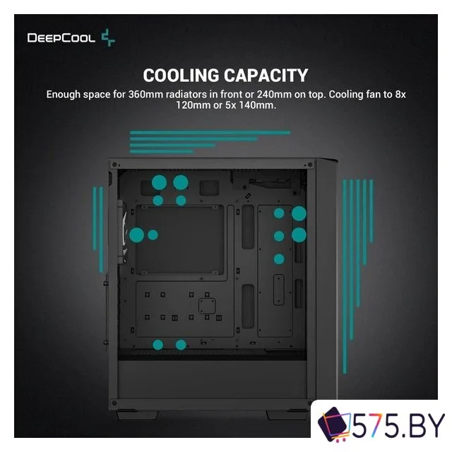 Корпус DeepCool CC560 V2 ARGB R-CC560-BKTAA4-G-2 в магазине 575.by