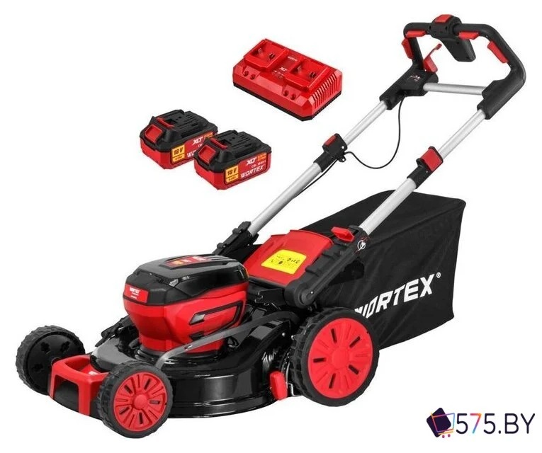 Газонокосилка Wortex CLM 4536-2 XLT Set 2334122 (с 2-мя АКБ) в магазине 575.by