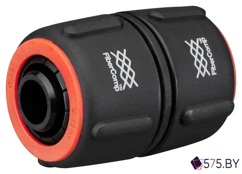 Коннектор Fiskars Муфта ремонтная для шланга 19 мм 3/4" FiberComp 1054785 в магазине 575.by