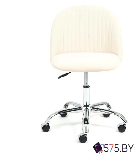 Офисное кресло TetChair Melody (флок, молочный) в магазине 575.by