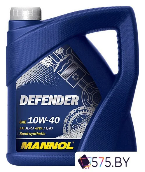 Моторное масло Mannol Defender 10W-40 5л в магазине 575.by