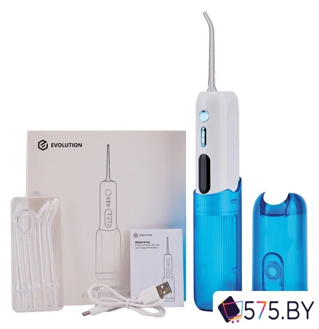 Ирригатор  Evolution WF-03 (white blue) в магазине 575.by