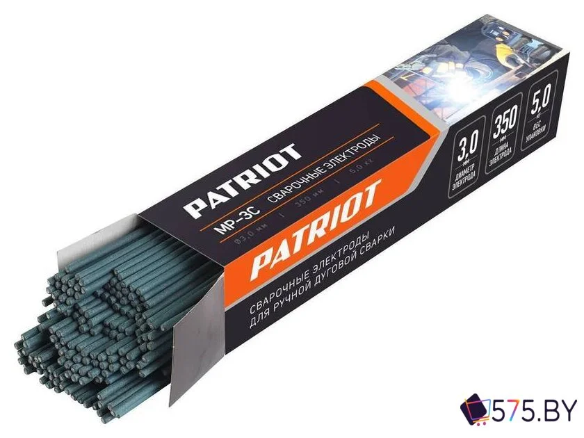Электрод Patriot МР-3С 3.0мм/350мм (5кг)