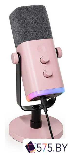 Проводной микрофон FIFINE AM8 (розовый) в магазине 575.by