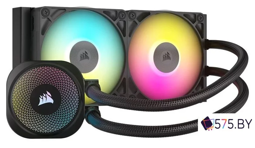 Система жидкостного охлаждения для процессора Corsair iCUE LINK TITAN 240 RX RGB CW-9061016-WW в магазине 575.by