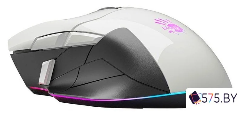 Игровая мышь A4Tech Bloody W70 Max (белый) в магазине 575.by