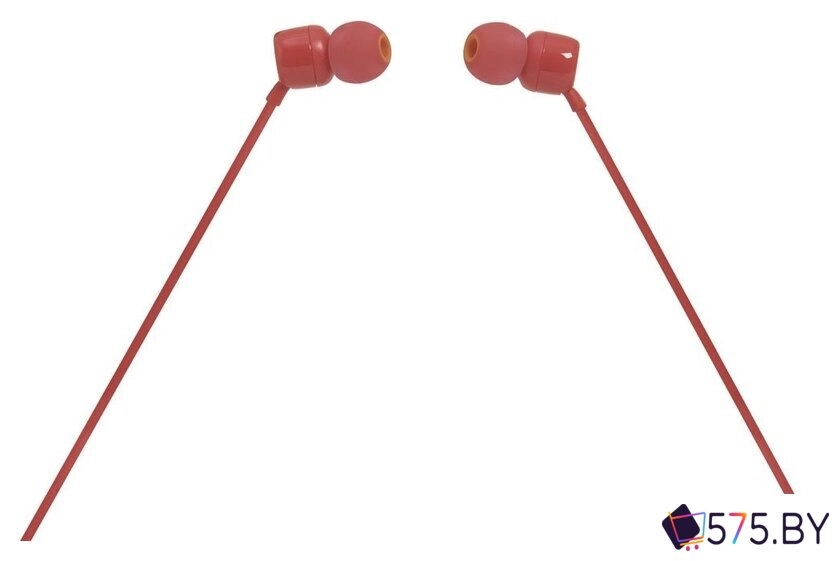 Наушники JBL Tune 110 (красный) в магазине 575.by