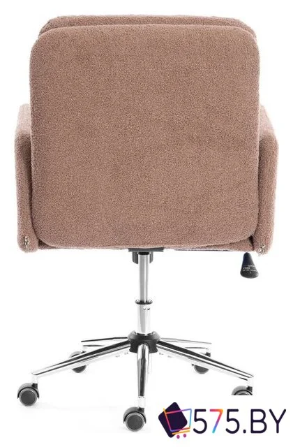 Офисное кресло TetChair Dover (хром/букле/коричневый) в магазине 575.by