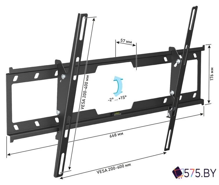 Кронштейн для телевизора Holder Basic Line LCD-T6628 в магазине 575.by