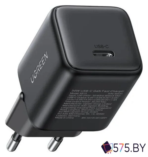 Сетевое зарядное Ugreen X513 55531 в магазине 575.by