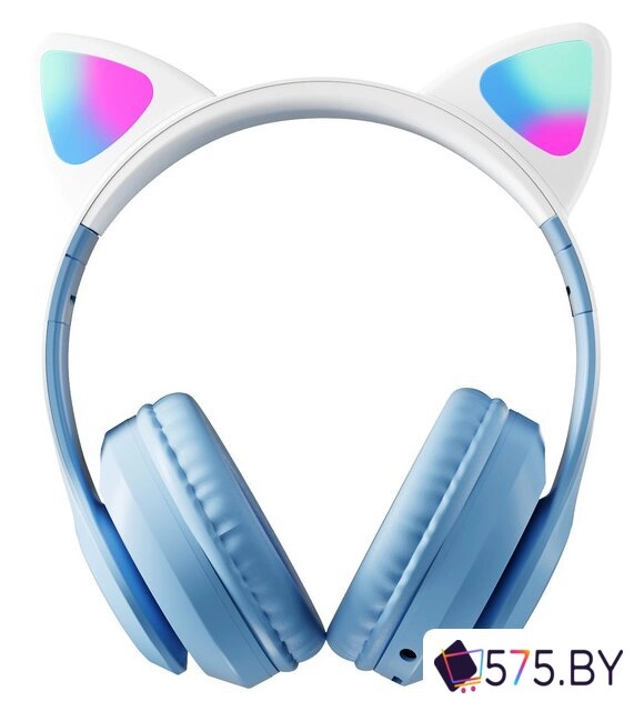 Наушники Miru Cat EP-W10 (голубой) в магазине 575.by