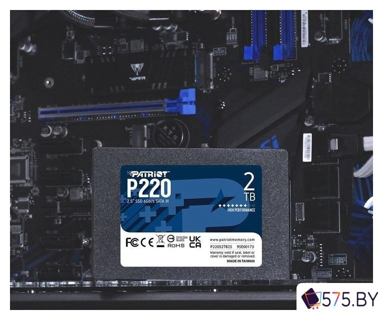 SSD Patriot P220 2TB P220S2TB25 в магазине 575.by
