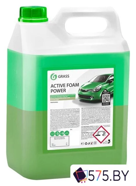 Автохимия и автокосметика для кузова Grass Активная пена Active Foam Power 6кг 113141 в магазине 575.by