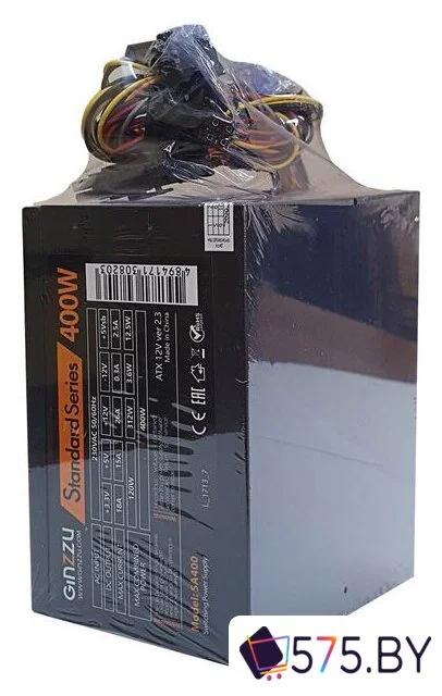 Блок питания Ginzzu SA400 в магазине 575.by