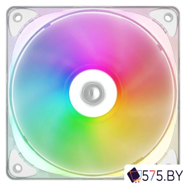 Вентилятор для корпуса ID-Cooling Crystal 120 White ARGB в магазине 575.by