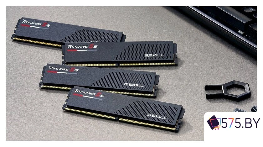 Оперативная память G.Skill Ripjaws S5 2x32ГБ DDR5 5200 МГц F5-5200J4040A32GX2-RS5K в магазине 575.by
