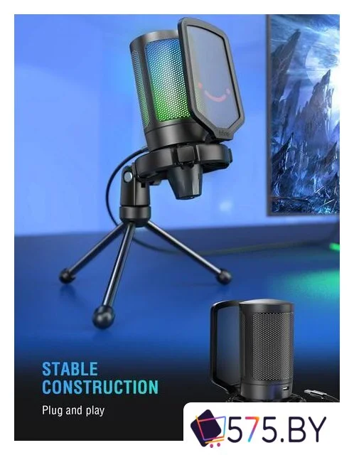 Проводной микрофон FIFINE A6V (черный) в магазине 575.by