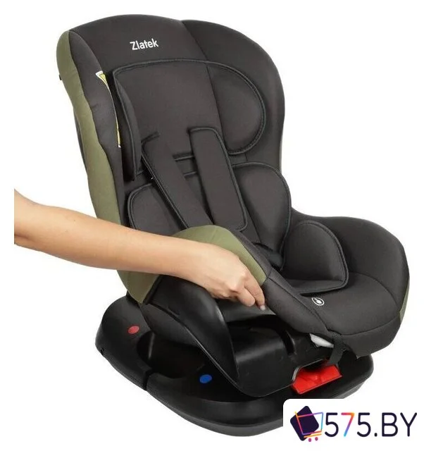 Детское автокресло Zlatek Галеон Lux KRES4010 (темно-зеленый) в магазине 575.by