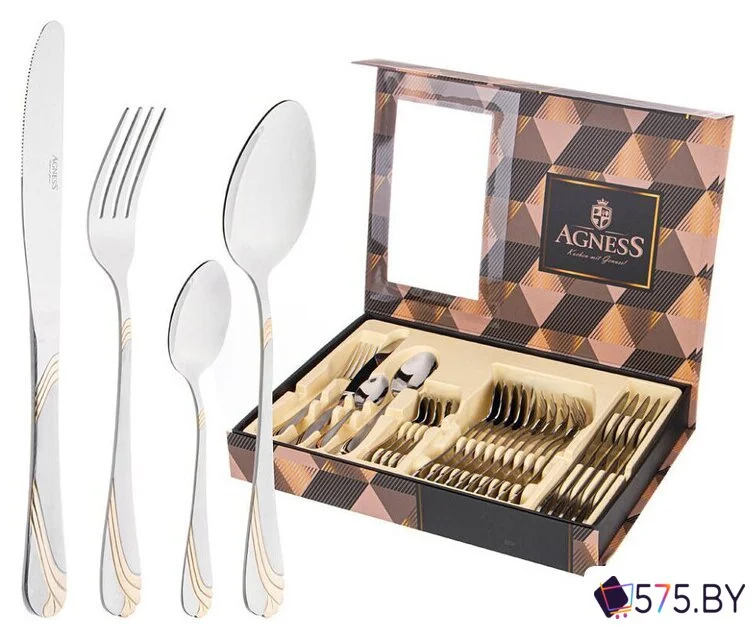Набор столовых приборов Agness 942-045 в магазине 575.by