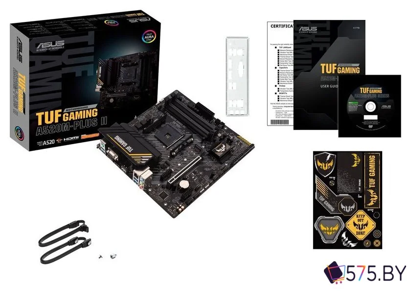 Материнская плата ASUS TUF Gaming A520M-Plus II в магазине 575.by