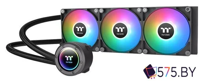 Система жидкостного охлаждения для процессора Thermaltake TH420 V2 ARGB CL-W376-PL14SW-A в магазине 575.by