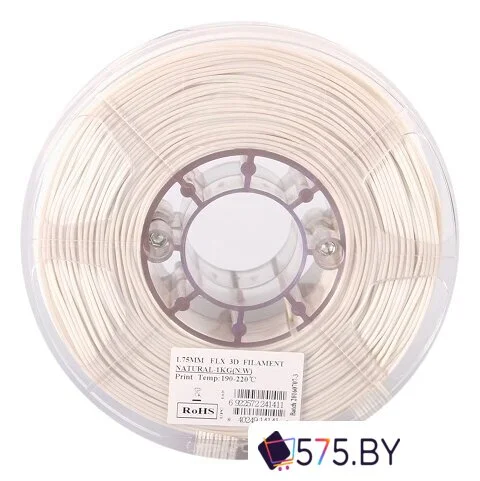 Пластик eSUN eFlex 1.75 мм 1000 г (натуральный) в магазине 575.by