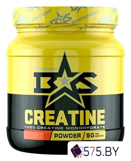 Моногидрат креатина Binasport Creatine (500г, натуральный вкус) в магазине 575.by