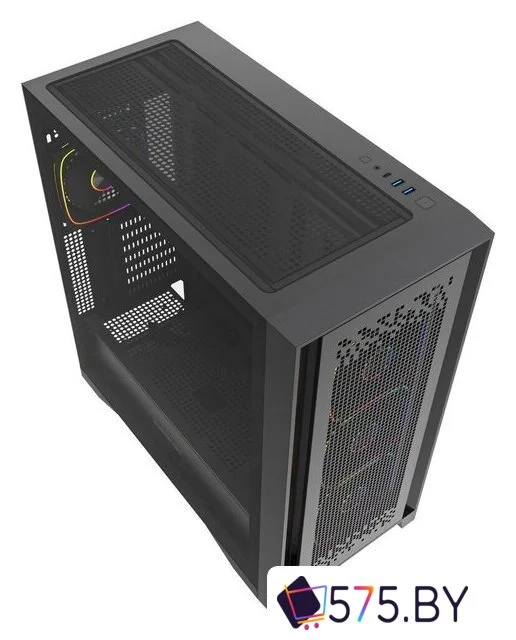Корпус Powercase ByteFlow Pro ARGB CH9GPB-A4 в магазине 575.by