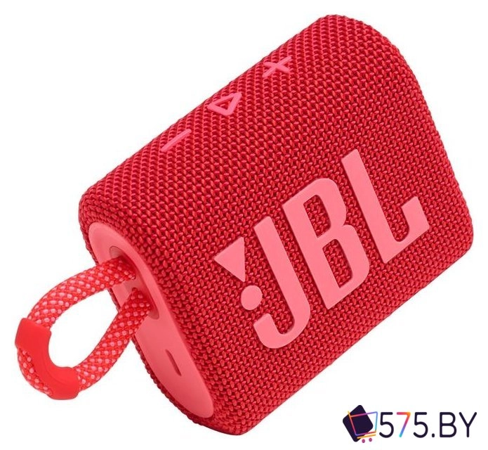 Беспроводная колонка JBL Go 3 (красный) в магазине 575.by
