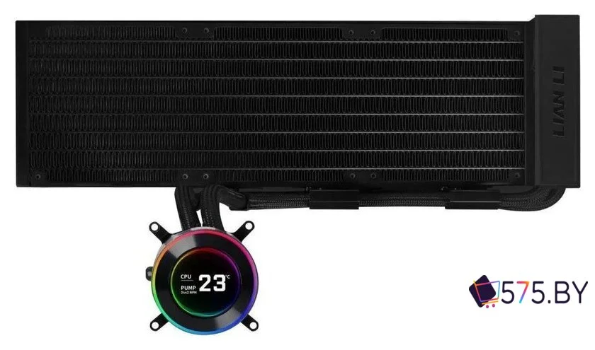 Радиатор системы жидкостного охлаждения Lian Li Hydroshift II LCD-C 360N GHS2LCD36B G89.GHS2LCD36B.R0 в магазине 575.by