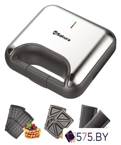 Многофункциональная сэндвичница Sakura SA-7423 в магазине 575.by