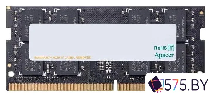 Оперативная память Apacer AS32GGB26CRBBGH 32ГБ DDR4 SODIMM 2666 МГц ES.32G2V.PRI в магазине 575.by