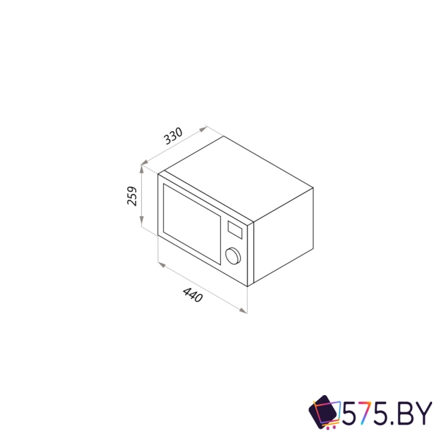 Микроволновая печь MAUNFELD MFSMO.20.7SGW в магазине 575.by