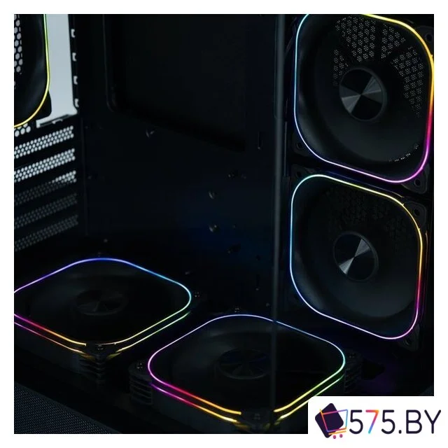 Корпус XASTRA Q400M 5ARGB-FG-C6-UC (черный) в магазине 575.by