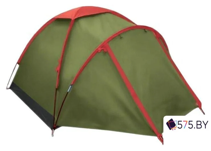 Треккинговая палатка Tramp Lite Fly 3 (зеленый) в магазине 575.by