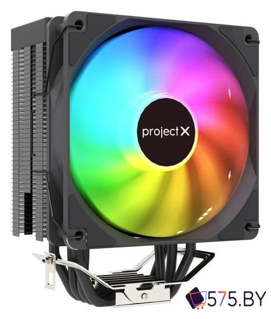 Кулер для процессора Project X A400 ARGB (черный) в магазине 575.by