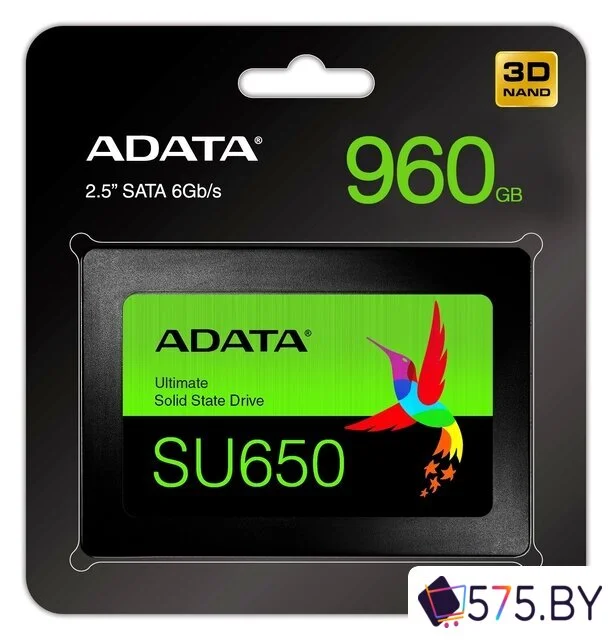 SSD ADATA Ultimate SU650 960GB ASU650SS-960GT-R в магазине 575.by