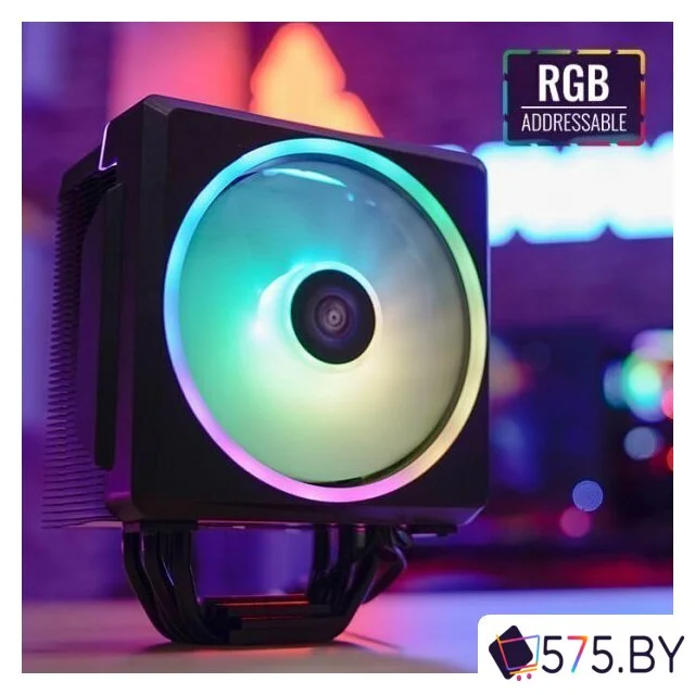 Кулер для процессора AeroCool Cylon 4F WH ARGB PWM 4P в магазине 575.by